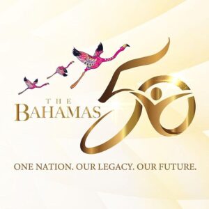 The Bahamas 50th Independence Official Logo